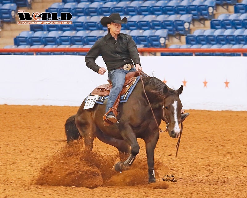 Dr. Christopher Donato riding a horse